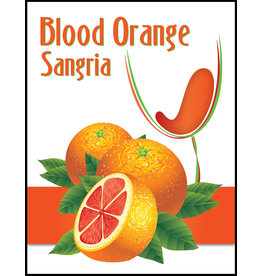 LD Carlson Blood Orange Sangria 30 ct Wine Labels
