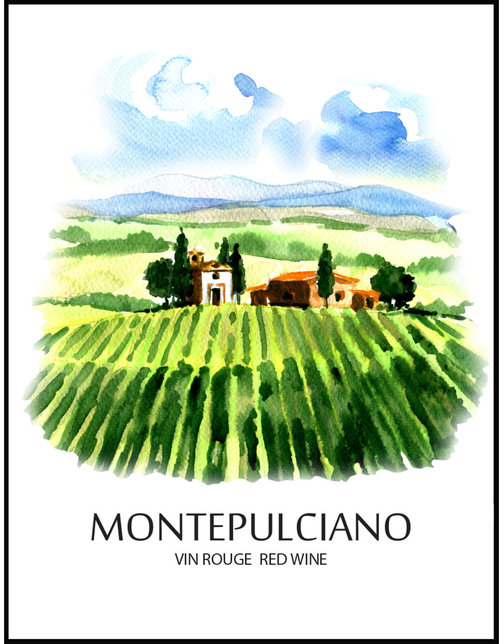 LD Carlson Montepulciano 30 ct Wine Labels