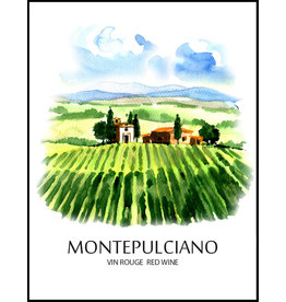 LD Carlson Montepulciano 30 ct Wine Labels