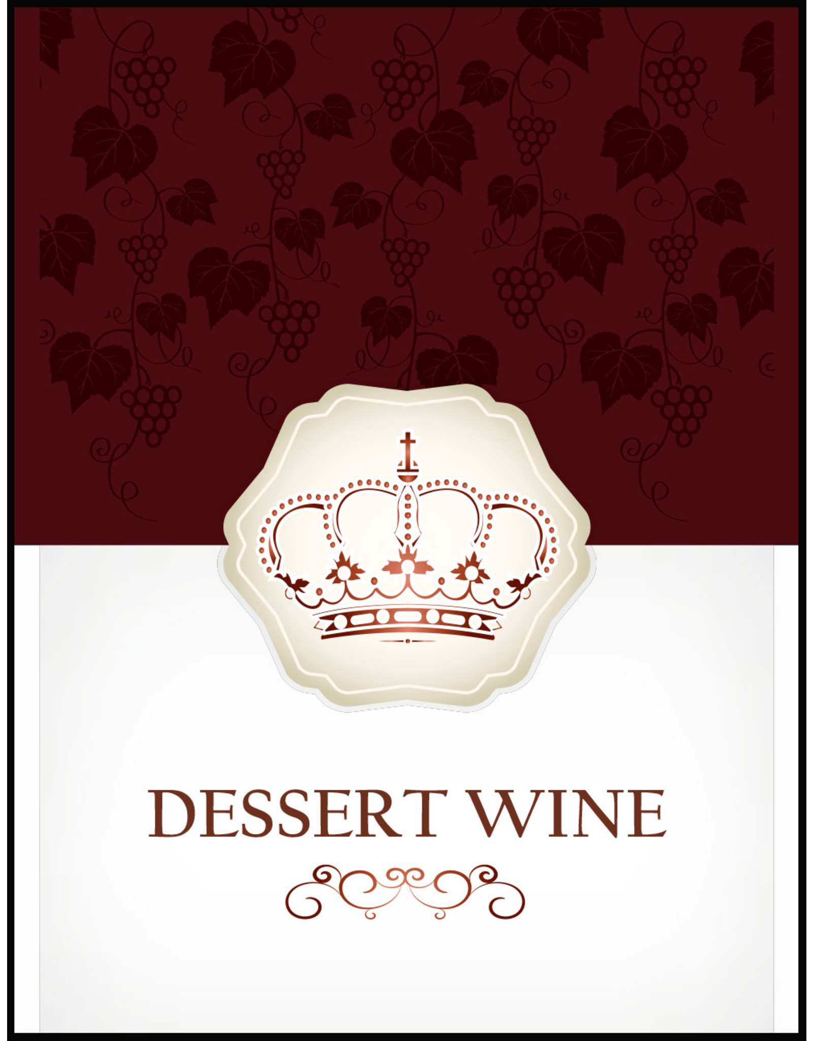 LD Carlson Dessert 30 ct  Wine Labels