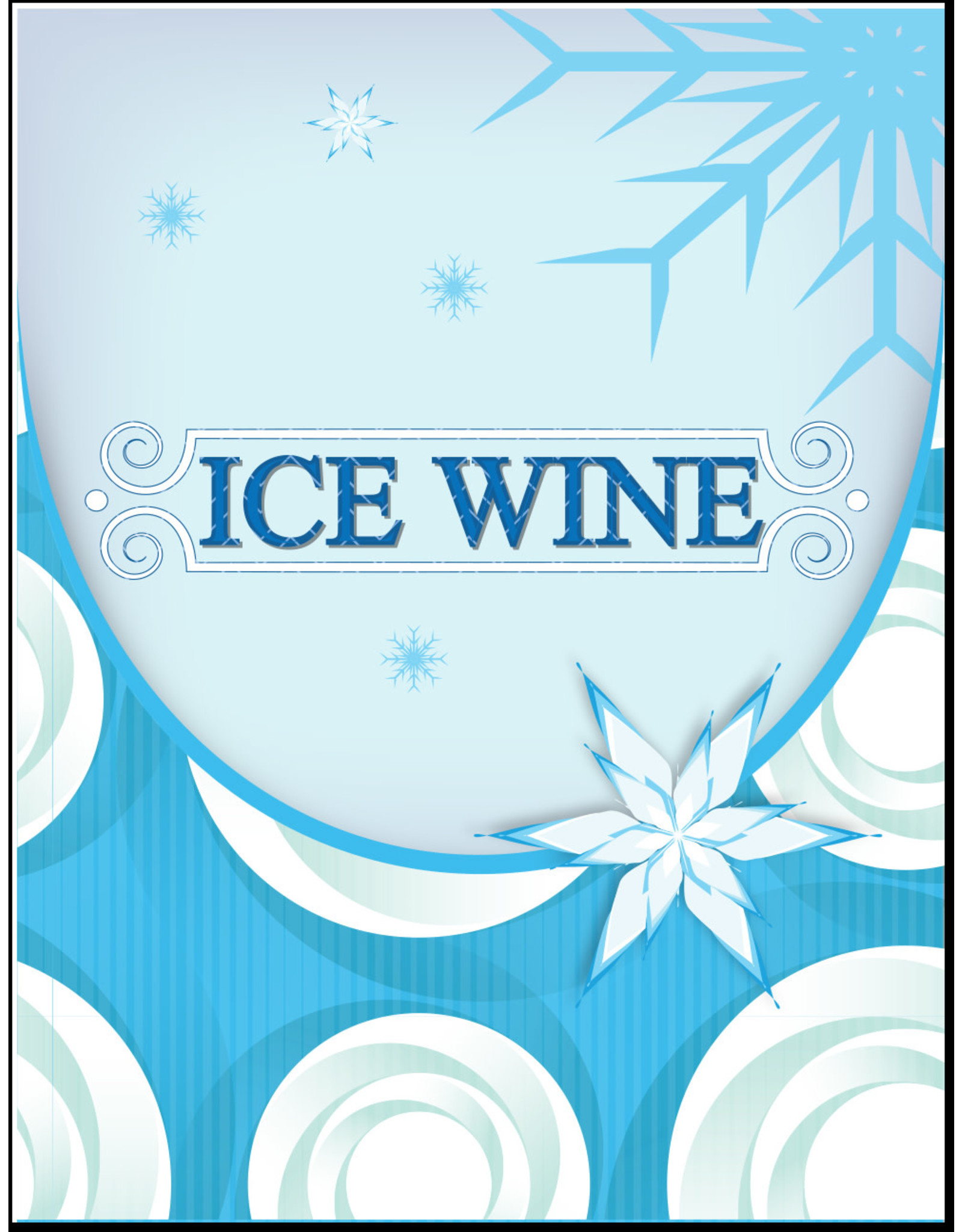 LD Carlson Ice Wine 30 ct Wine Labels