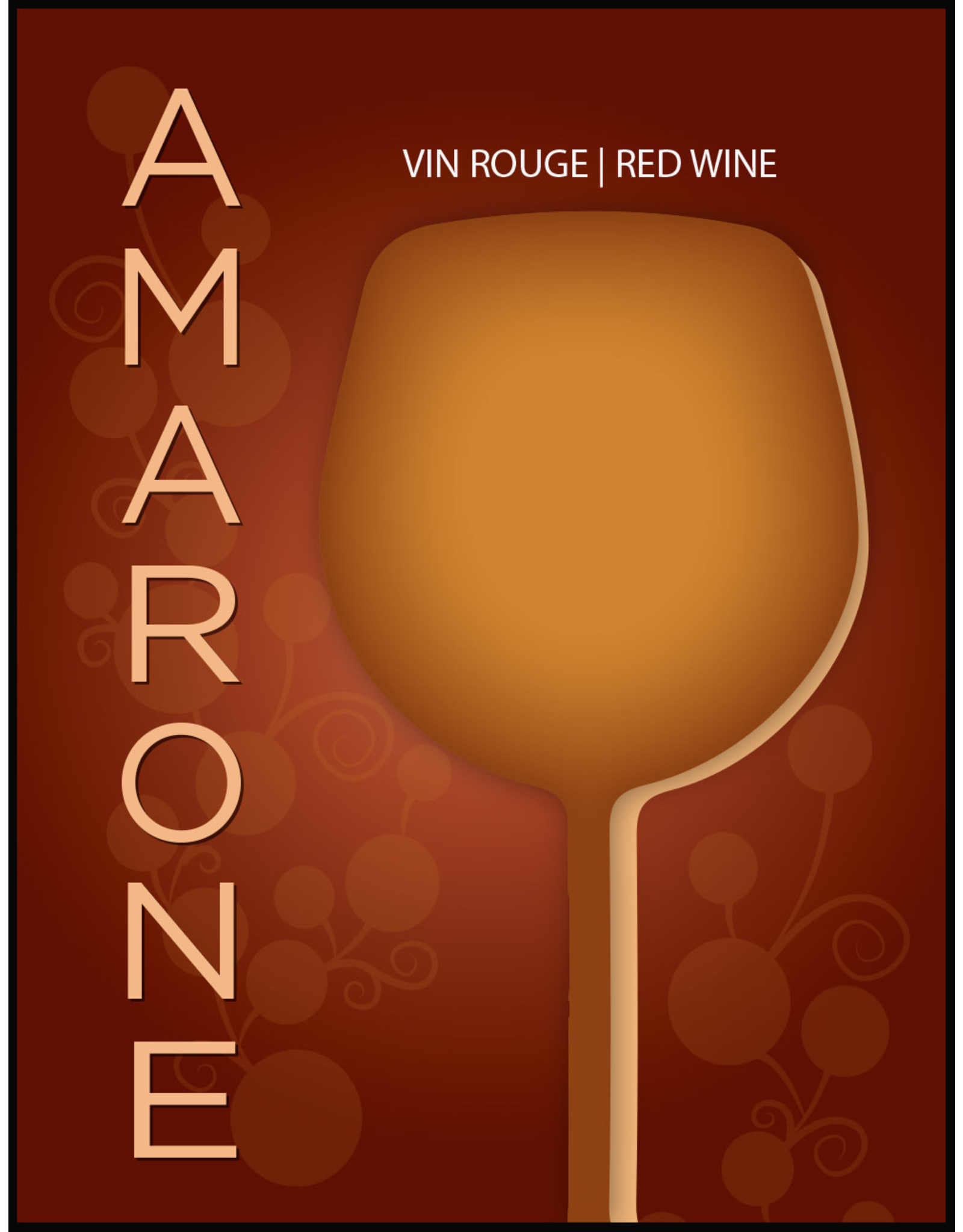 LD Carlson Amarone 30 ct Wine Labels