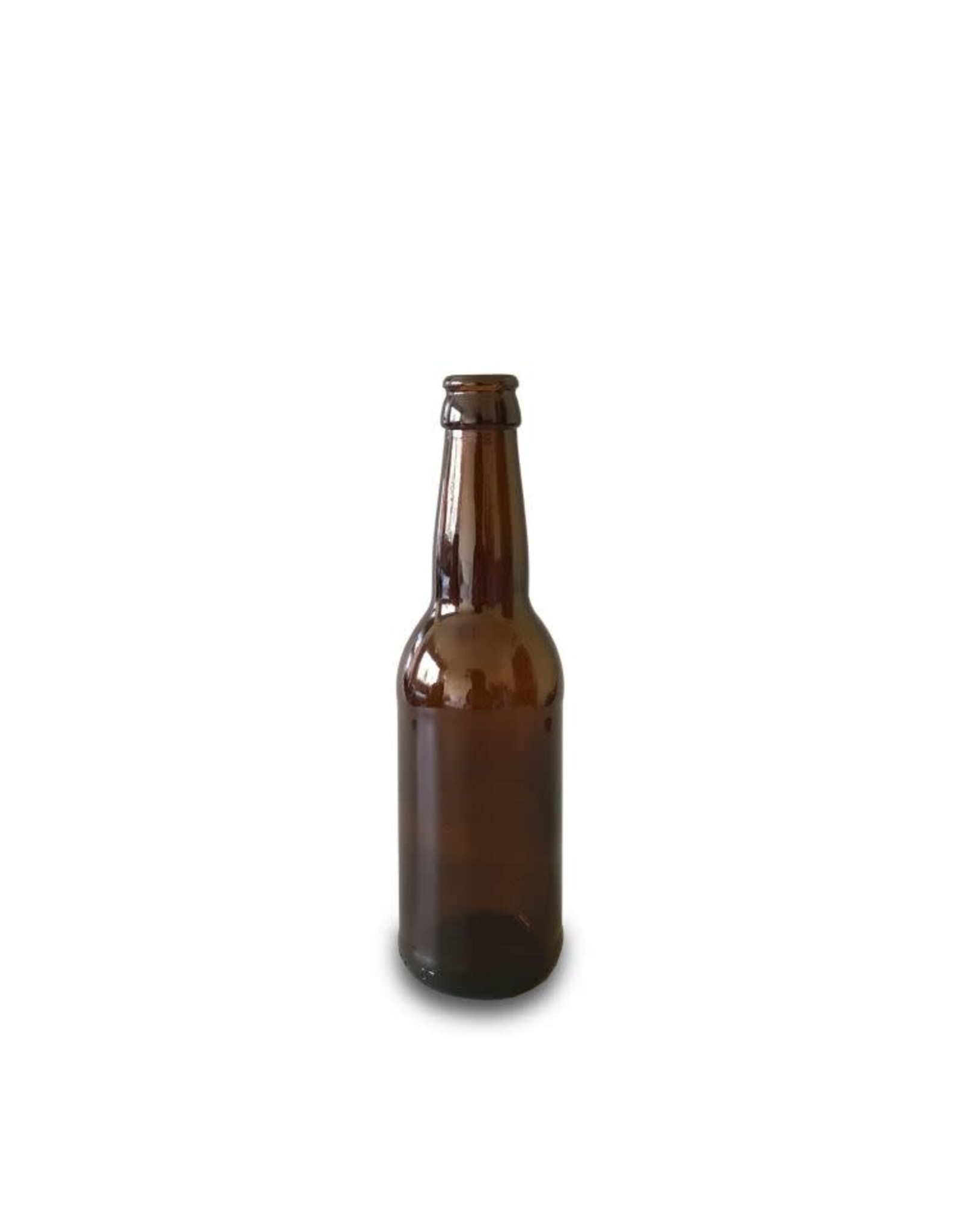 11.1 oz  Amber Beer Bottle Case 24 ct
