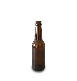 11.1 oz  Amber Beer Bottle Case 24 ct