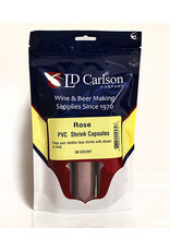 Wine Shrink Sleeves Dusty Rose 30 ct