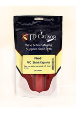 Wine Shrink Sleeves Red 30 ct
