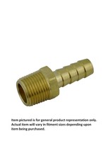 Hose Stem brass 5/16 barb x 1/4 MPT