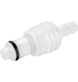 1/4" Barb Male Inline Hose Quick Disconnect (PLC)