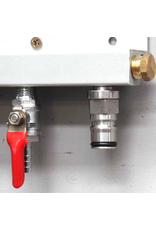 Ball Lock Post Bulkhead - Gas (fits manifolds)