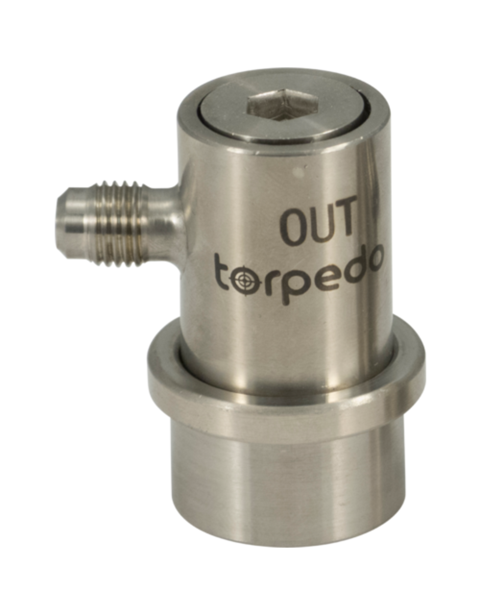 Torpedo Ball lock quick disconnect (QD) out S/S torpedo MFL