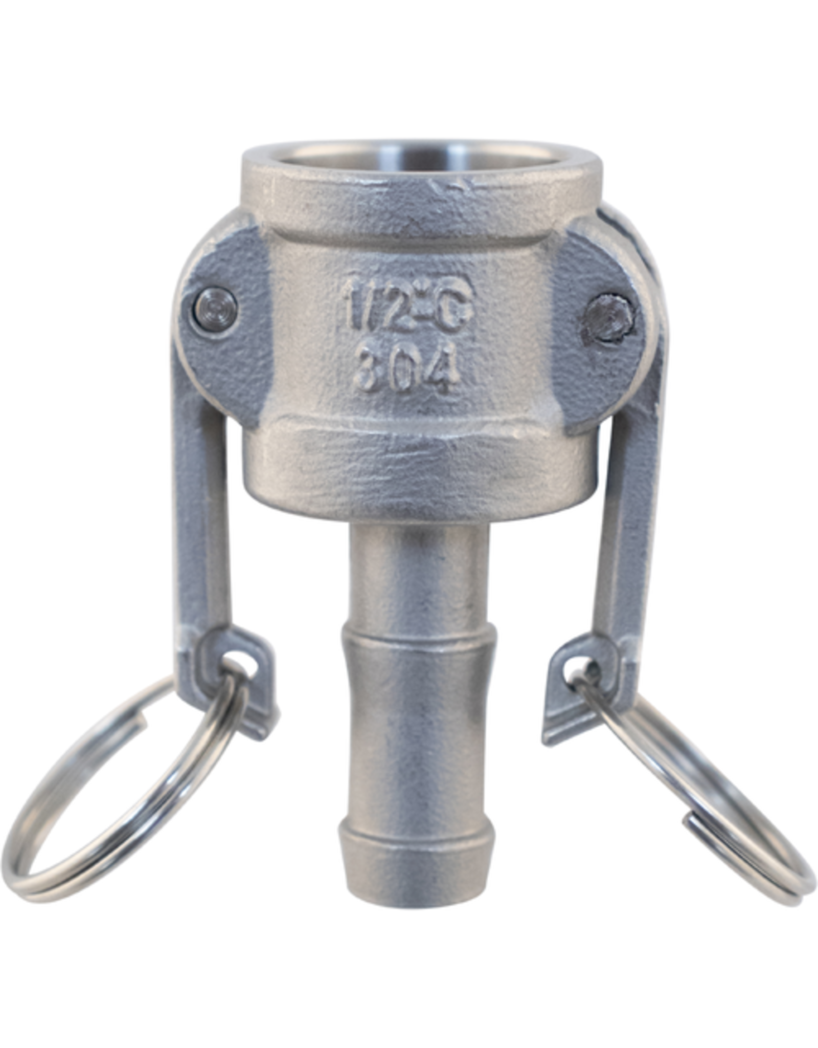 Stainless Steel Camlock - Female Cam X 1/2 in. Barb (Type C)