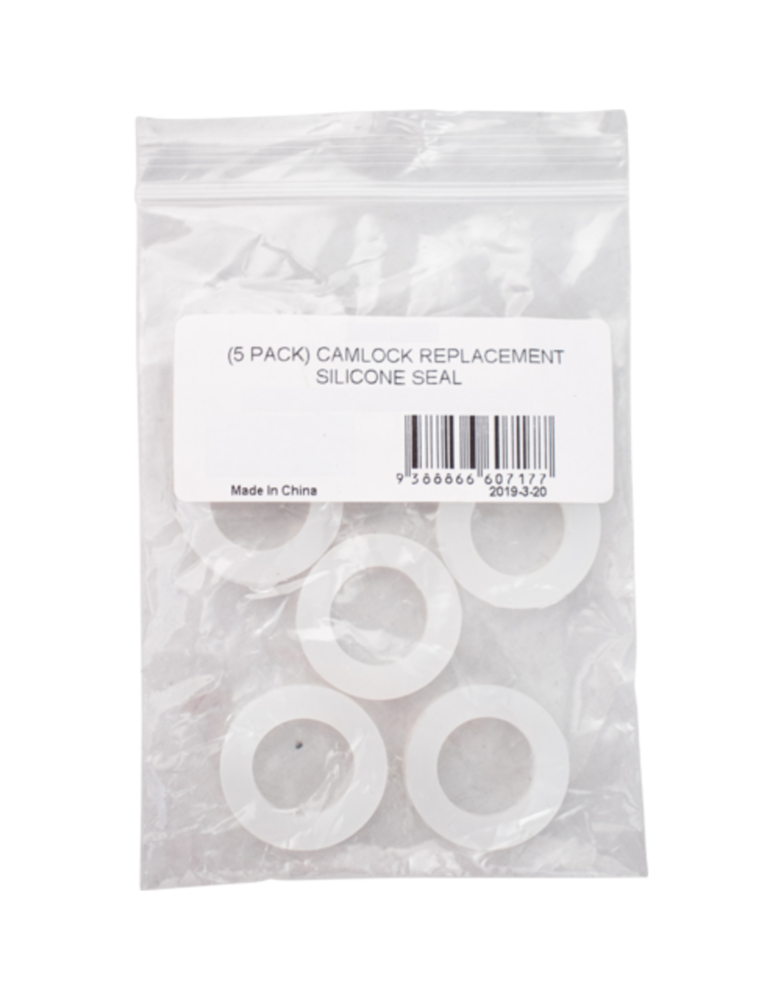 Camlock S/S female replacement silicone seal (5 count)