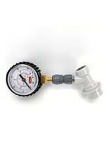 Brewmaster Duotight Push In Pressure Gauge (0-150psi) 8mm-5/16