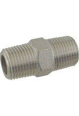 Hex Nipple 1/2" x 1 3/4" Threaded- male/male