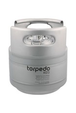 Torpedo 1.5 Gal. Torpedo Keg | Ball Lock Keg | Stainless Steel Corny Keg | Low2 Keg Lid O-Ring | Superior Oxygen Barrier Properties
