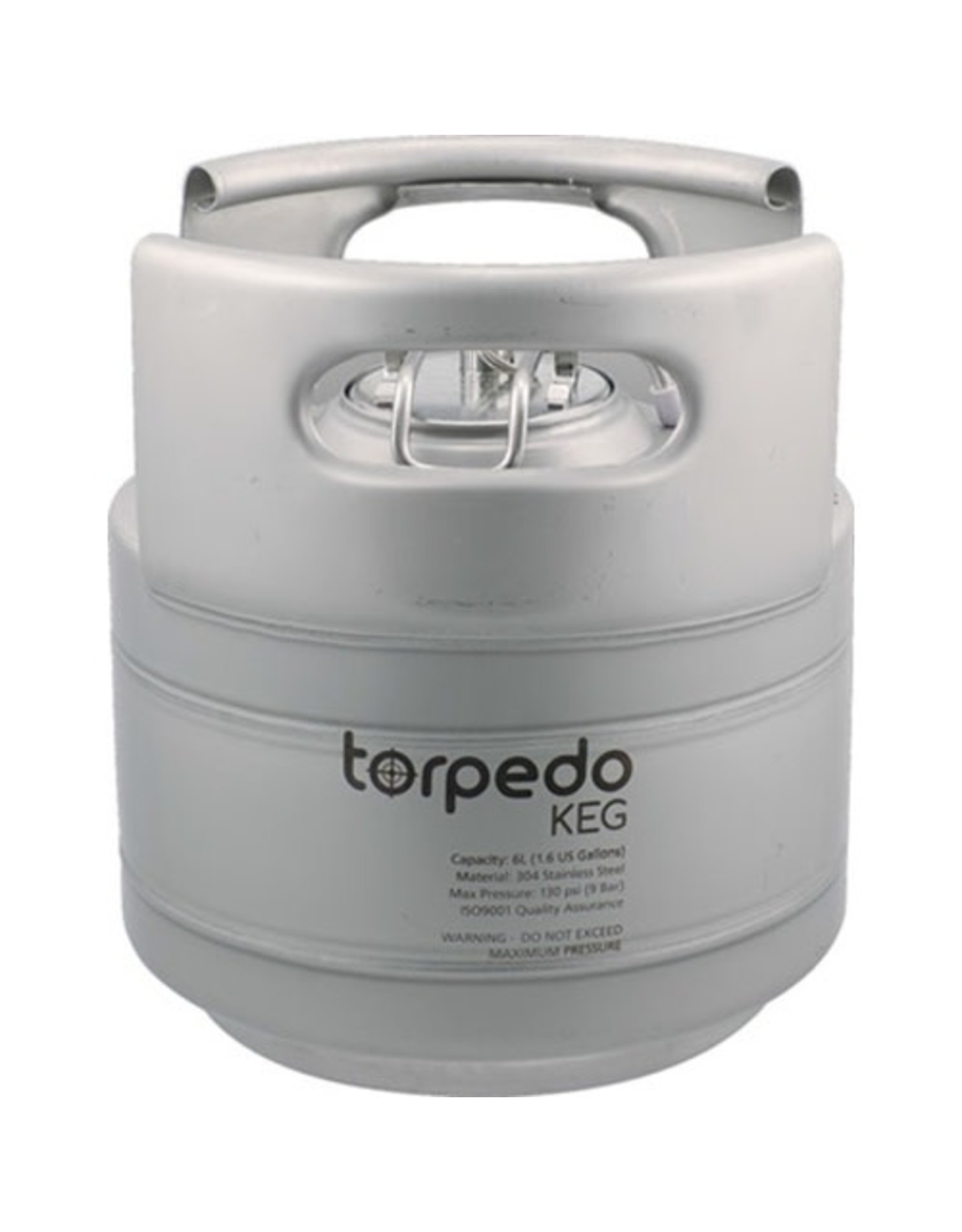 Torpedo Keg ball lock torpedo 1.5 gal metal