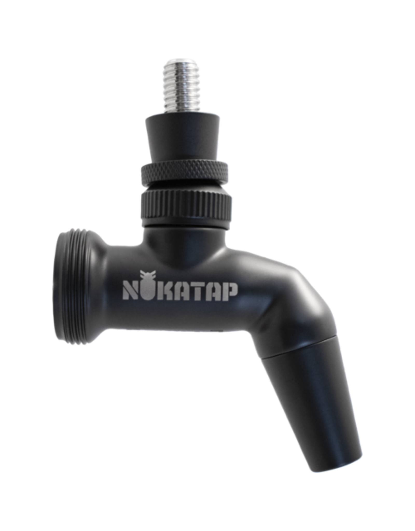 KegLand NukaTap® S/S Beer Faucet | Matte Black Finish | Stealth Bomber Edition |