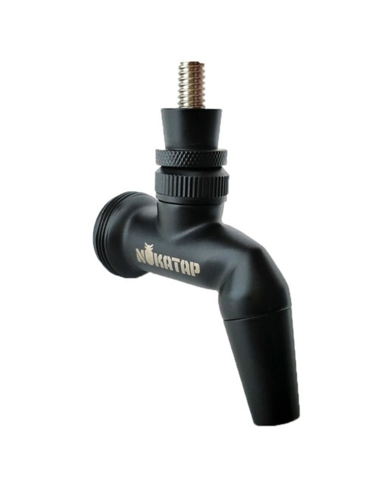 KegLand NukaTap® S/S Beer Faucet | Matte Black Finish | Stealth Bomber Edition |