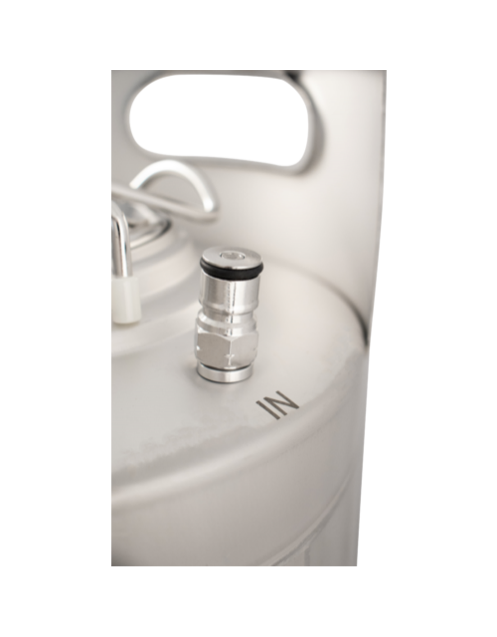 Torpedo 6 gal.  Torpedo Keg | Ball Lock Keg | Stainless Steel Corny Keg | Low2 Keg Lid O-Ring | Superior Oxygen Barrier Properties |