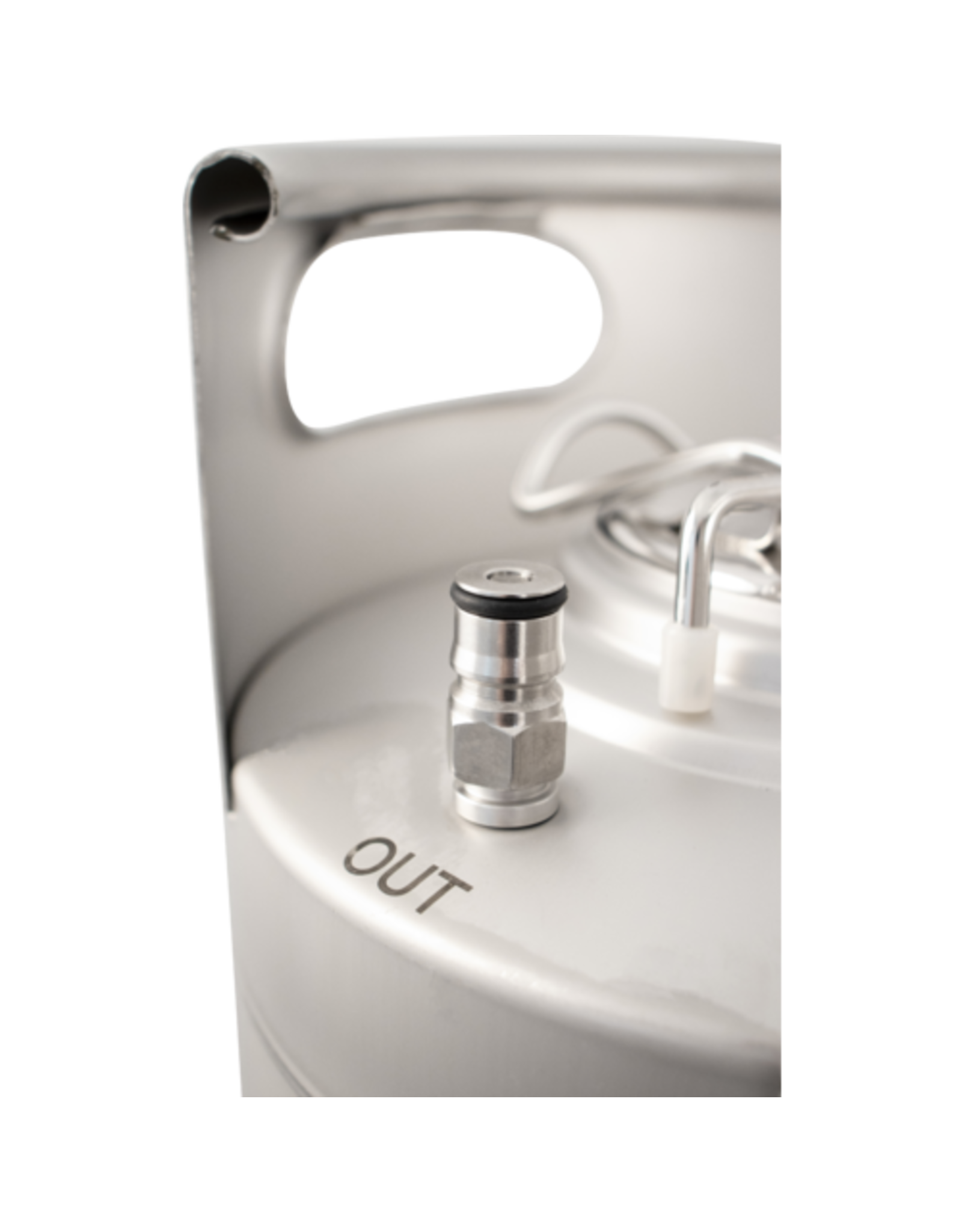 Torpedo 6 gal.  Torpedo Keg | Ball Lock Keg | Stainless Steel Corny Keg | Low2 Keg Lid O-Ring | Superior Oxygen Barrier Properties |