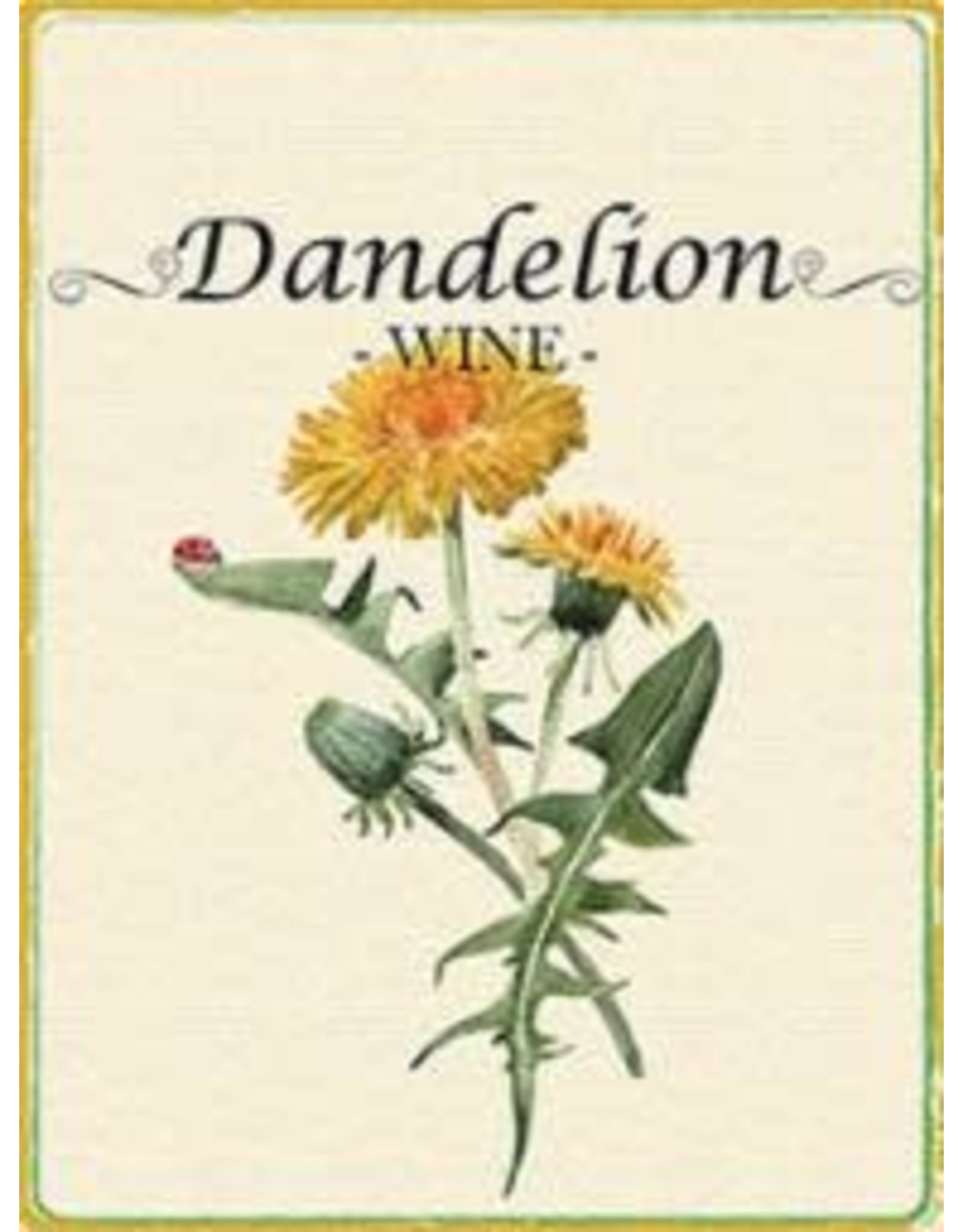 Vinters Best Dandelion Wine Labels 30 pack