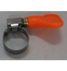Easy-Turn Orange 5/8" Butterfly clamp