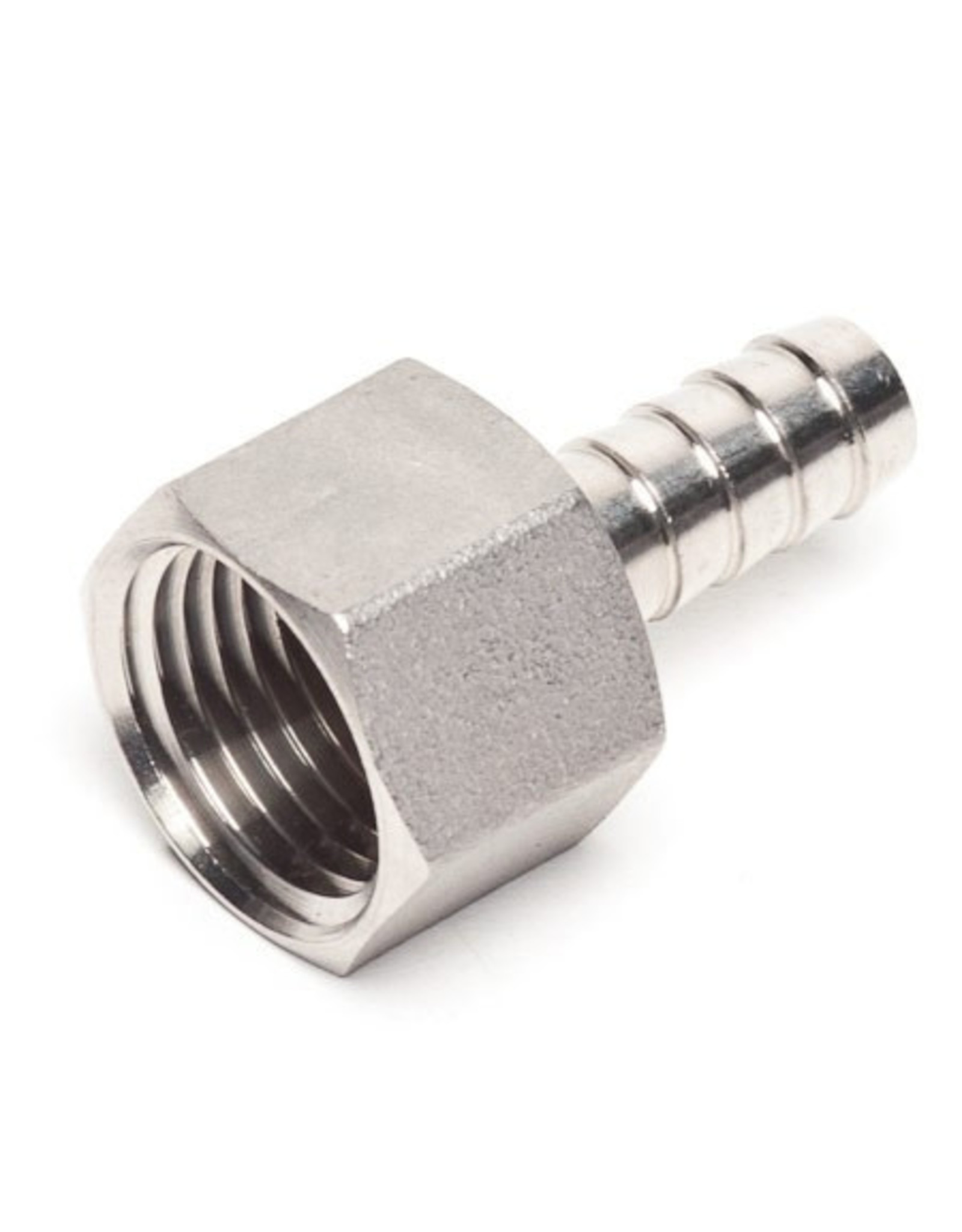 Hex Adapter 3/8" barb/ 1/2" female