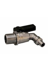 BALL VALVE SPIGOT FOR 50L, 100L & 200L TANKS - 1/2" BSP