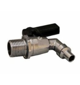 BALL VALVE SPIGOT FOR 50L, 100L & 200L TANKS - 1/2" BSP