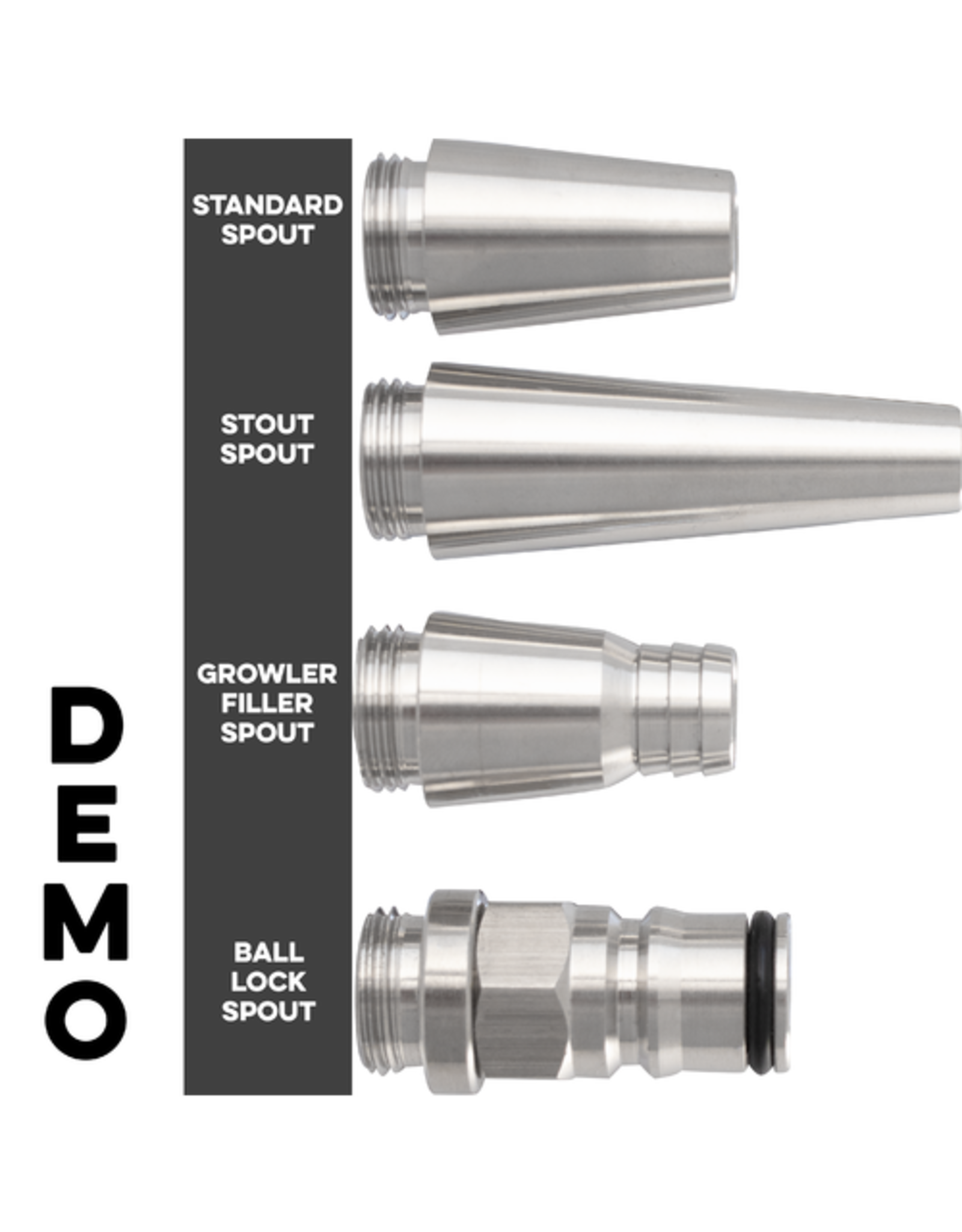 Intertap® Stainless Steel Beer Faucet | Forward Sealing