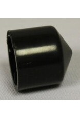Racking Cane/Tube Plastic Replacement Tip Black Small