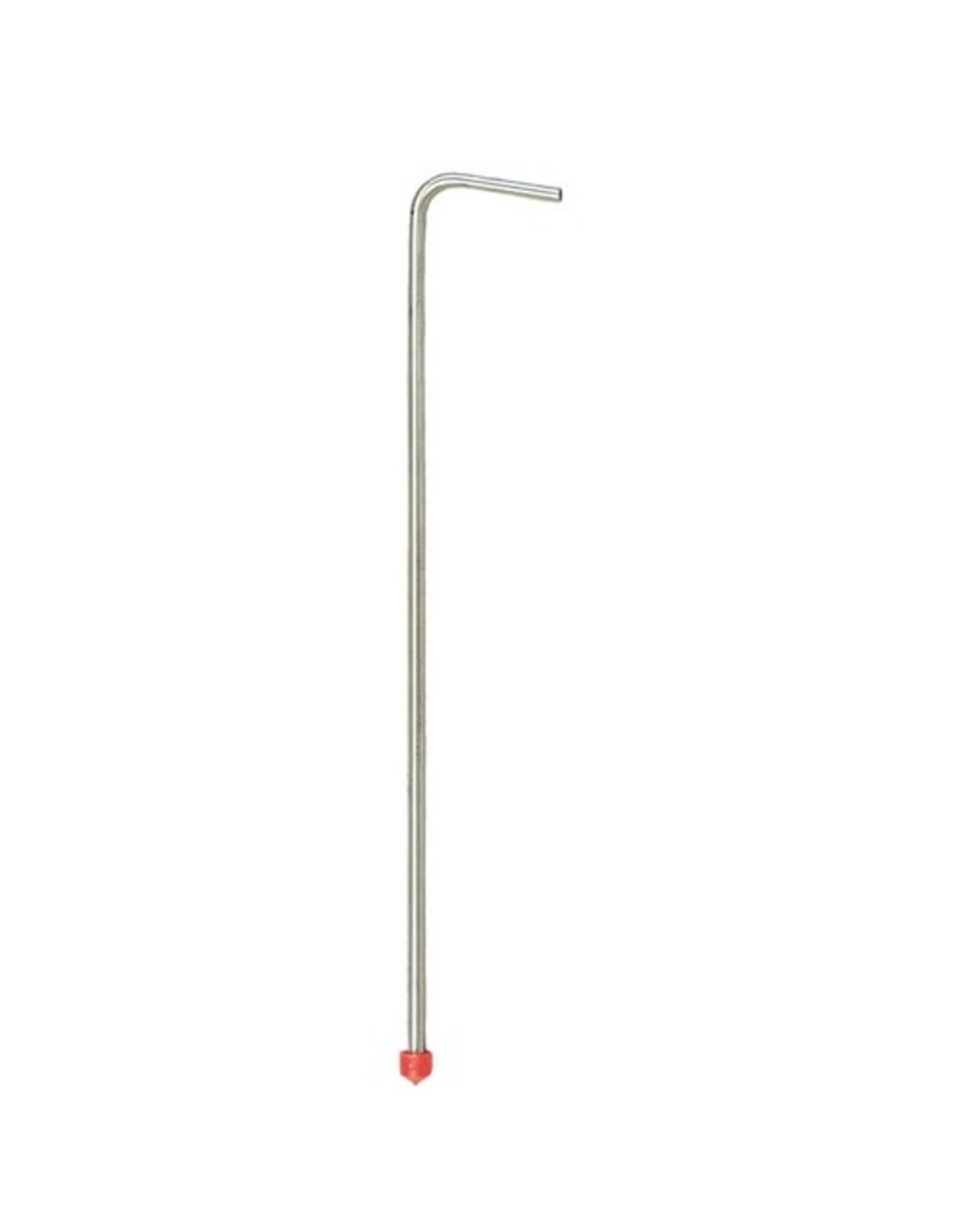 Racking Canes stainless steel 24" Curved W/ Tip