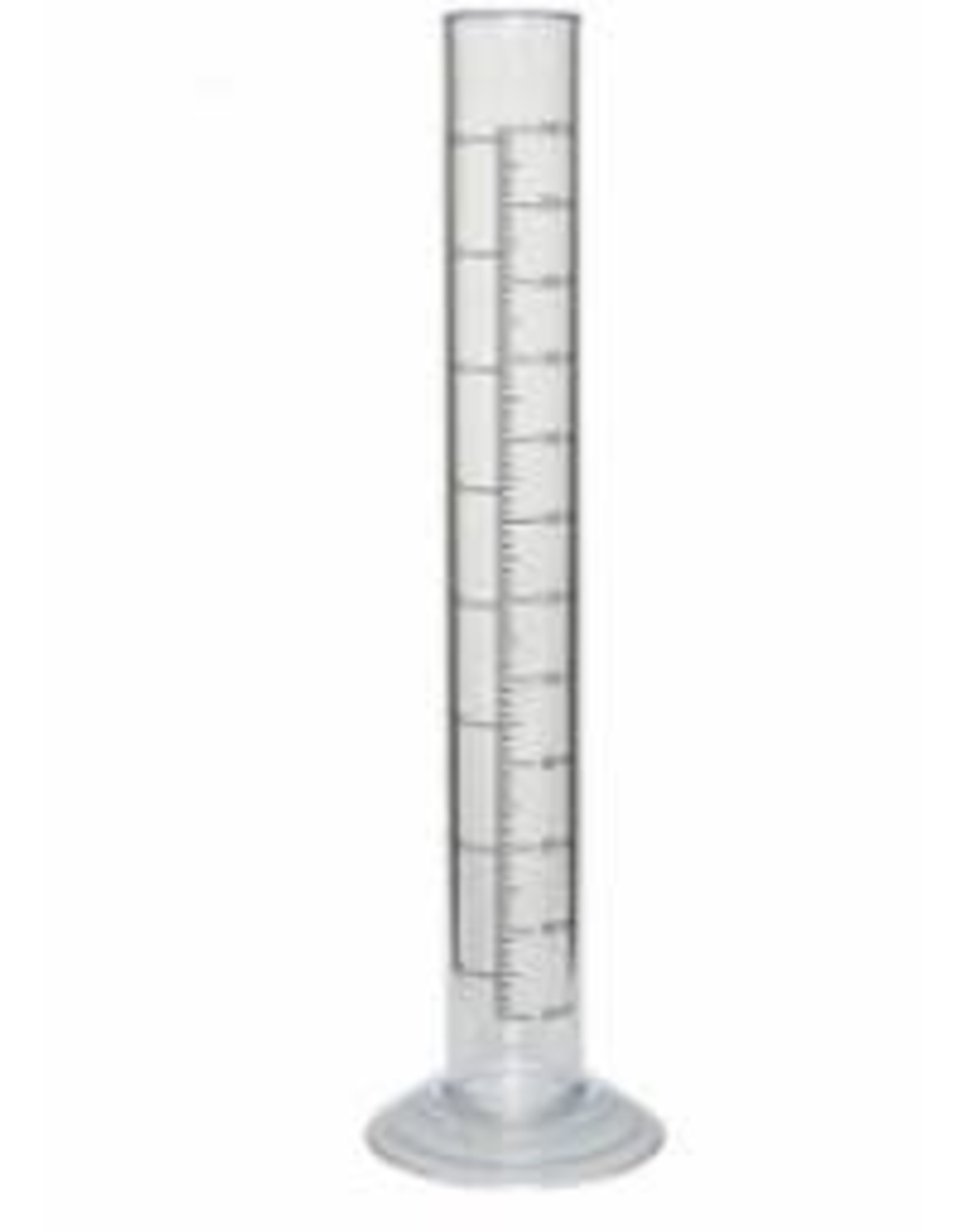 Plastic test jar graduated 12" ( x 13/8")