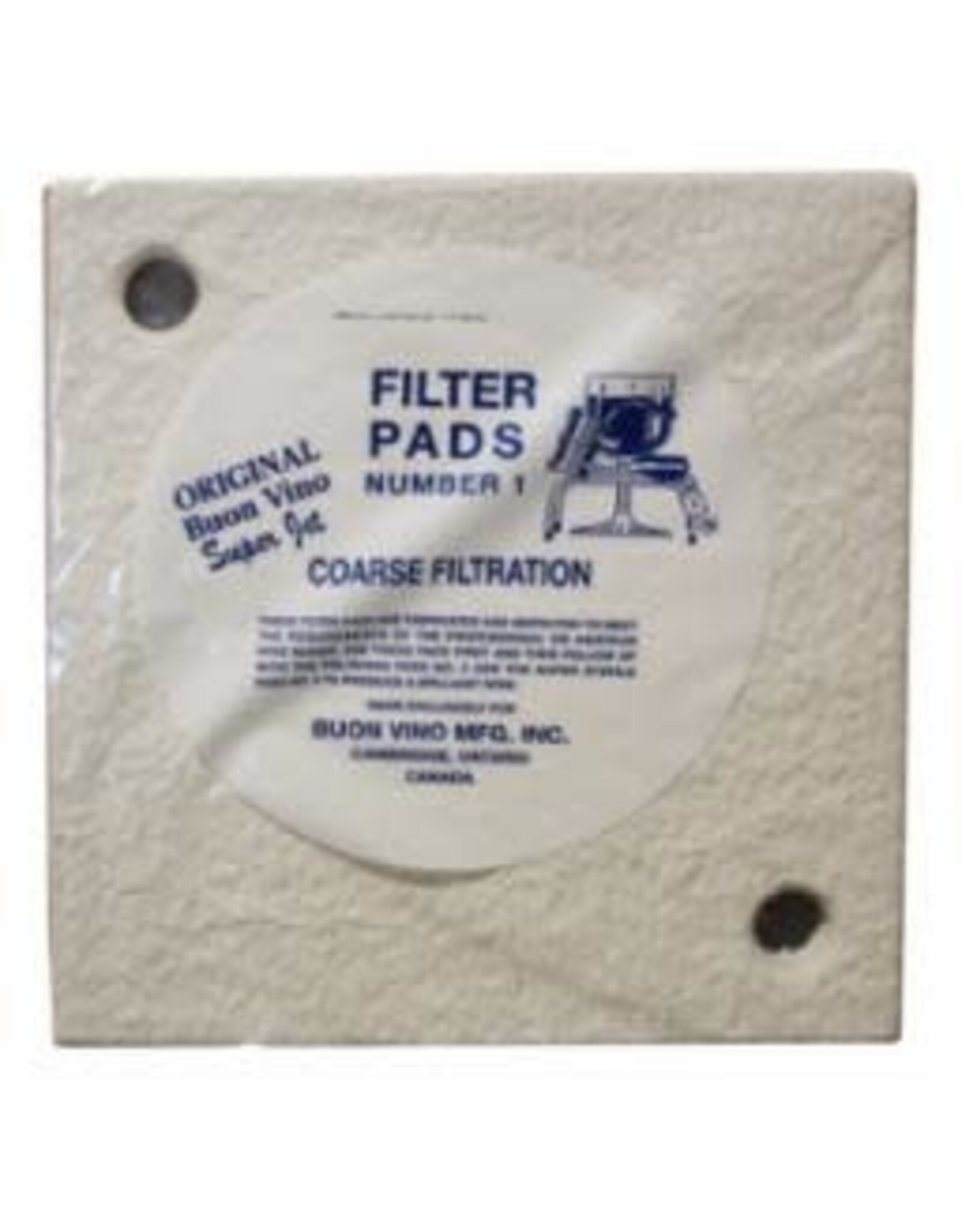 Filter Pads - Buon Vino Super Jet  - Blue #1