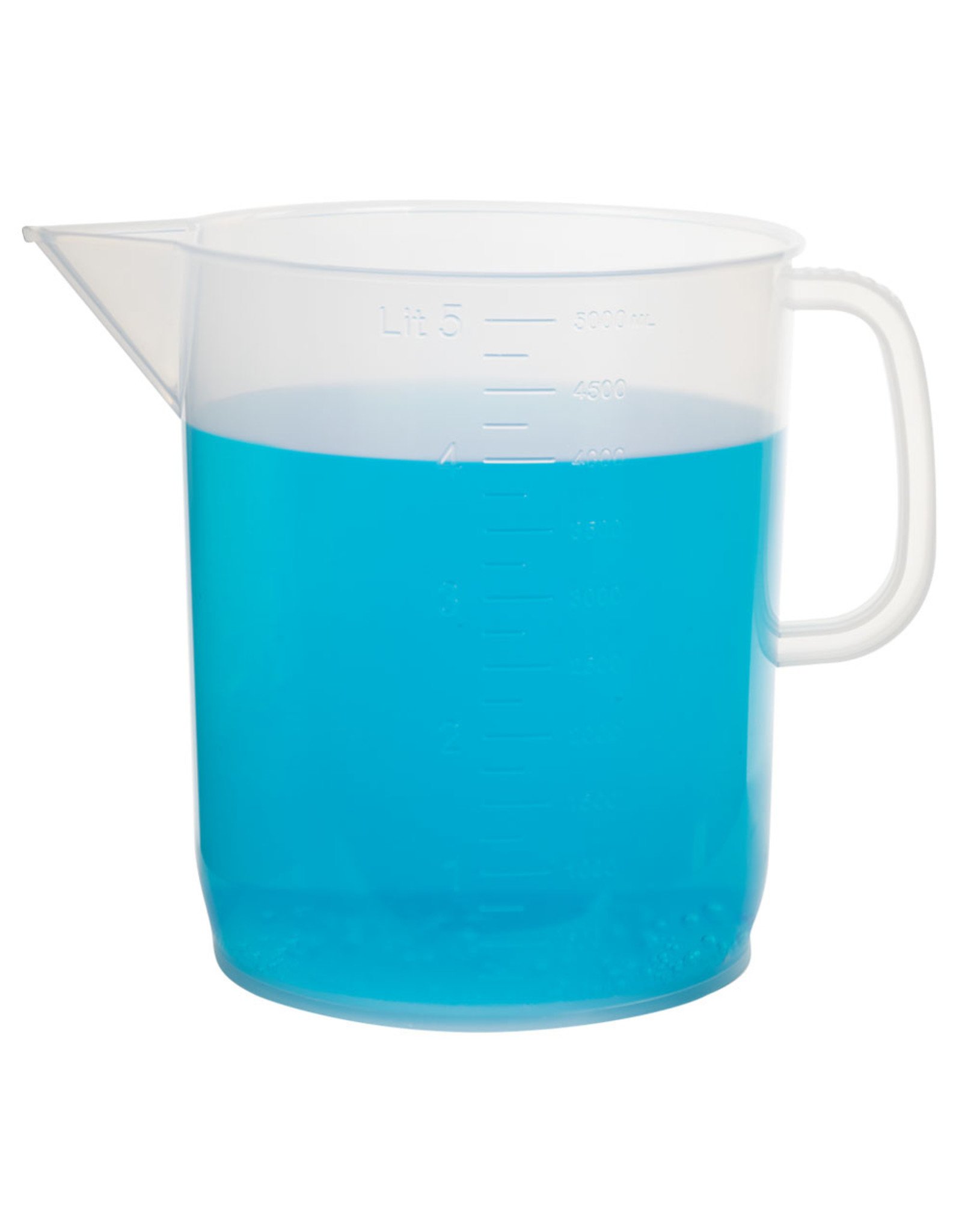 Plastic Pitcher with Spout 5000 mL