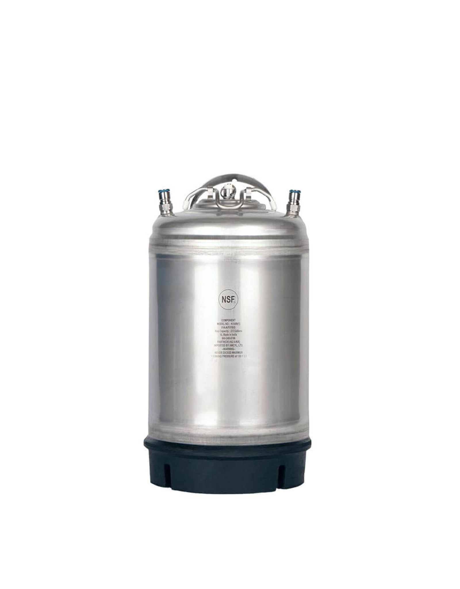 AMCYL Single Handle Ball Lock Keg - 3 gal.