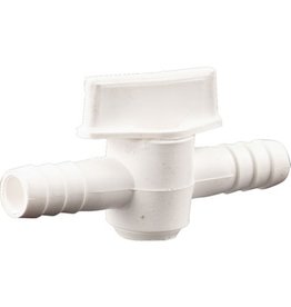 Tubing Valve 3/8" Double Male Barb Inline