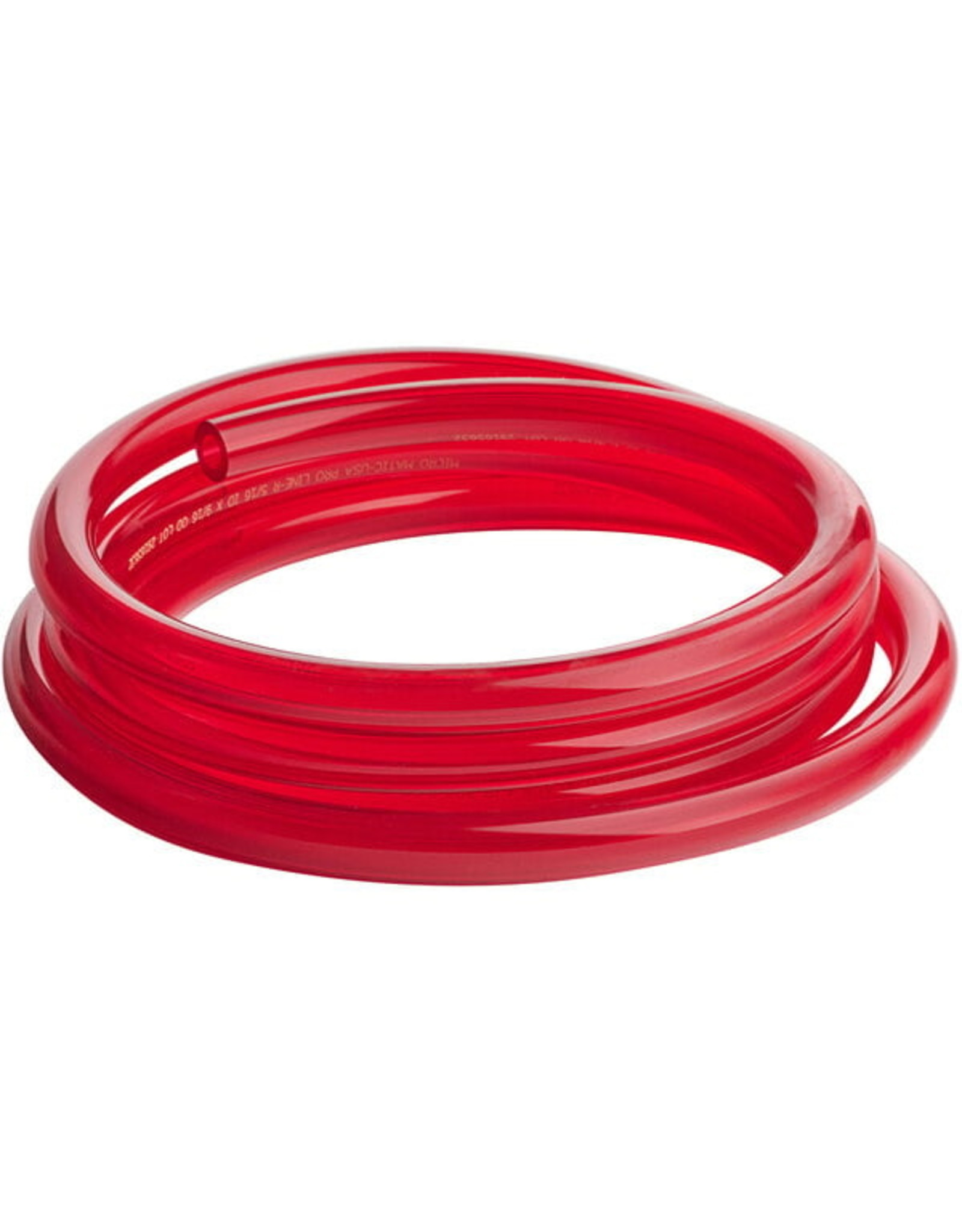Gas Tubing Red 5/16" ID x 9/16" OD per ft