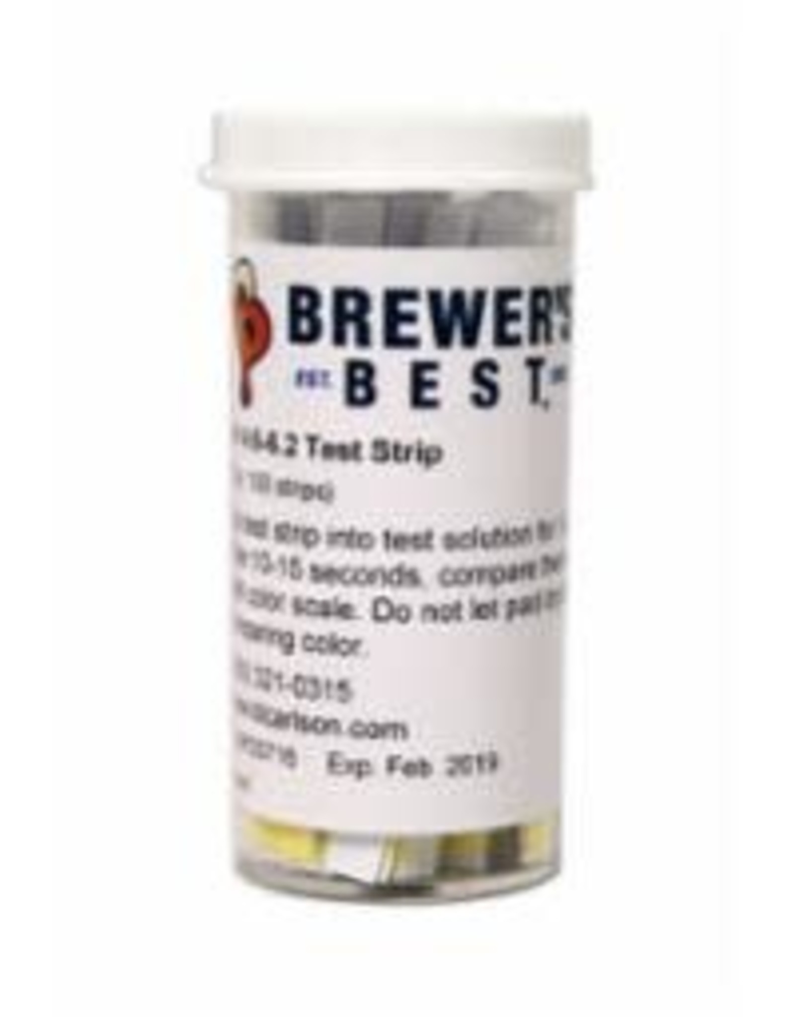 Brewer's Best pH paper Test Strip pH 4.6 to 6.2