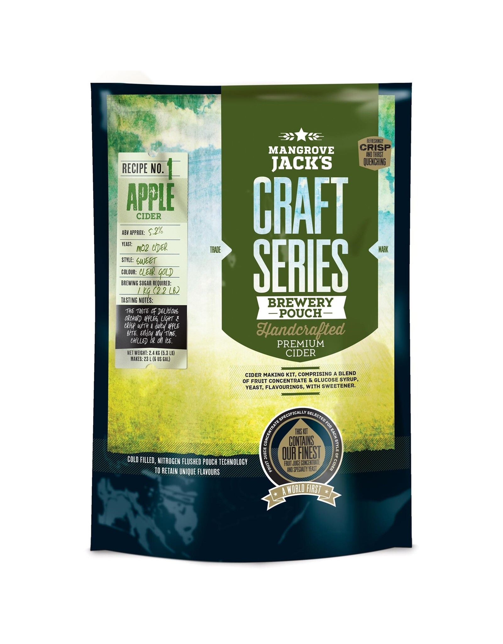 Mangrove Jack Mangrove Jack's British Series Apple Cider Pouch Kit