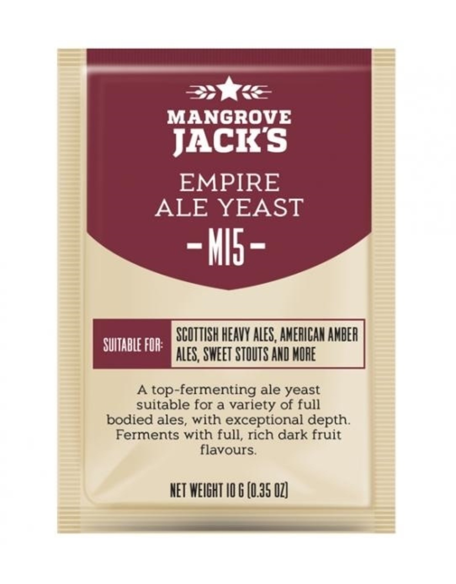 Mangrove Jack Mangrove Jack's Craft Series M15 Empire Ale Yeast
