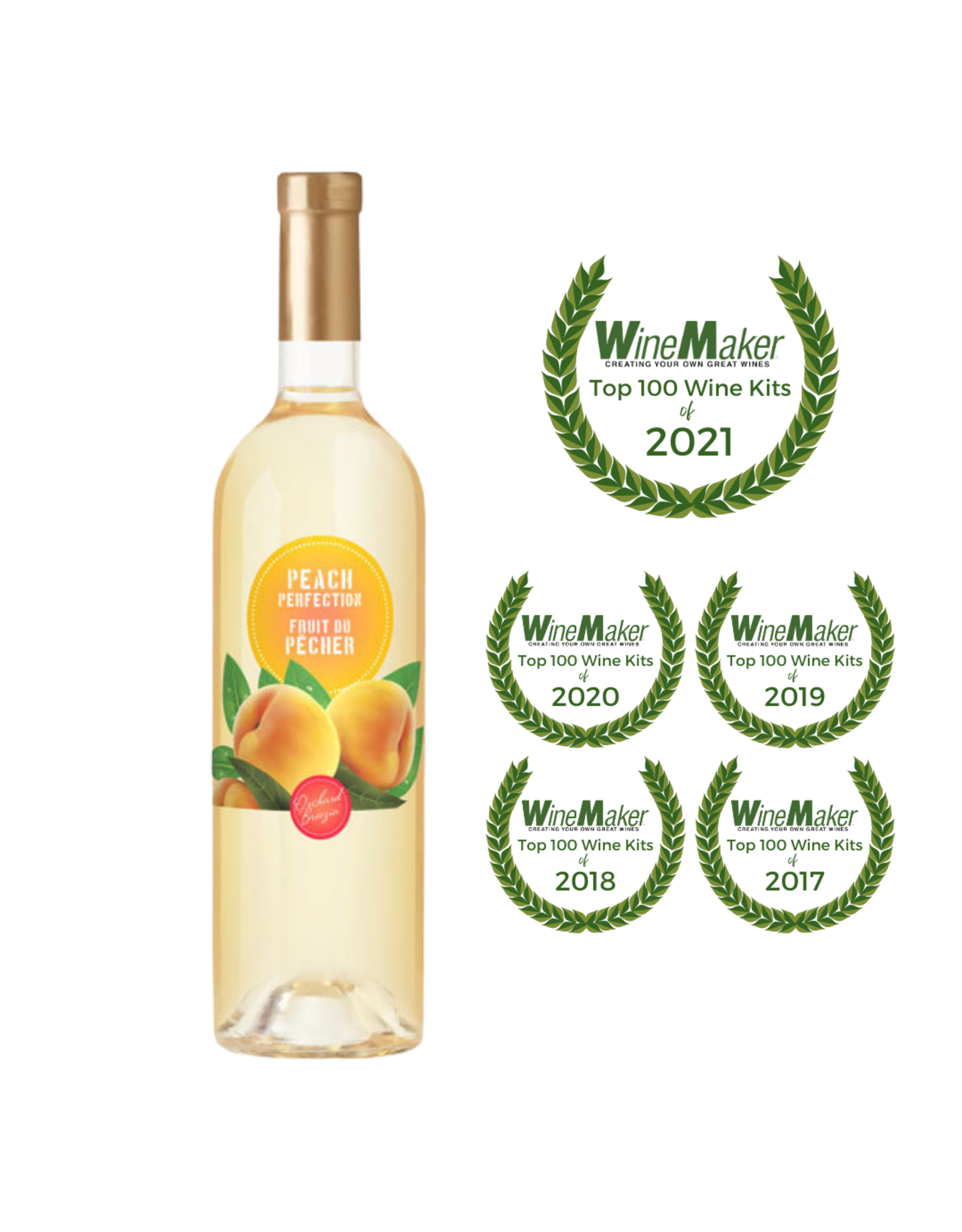Orchard Breeze Orchard Breezin RJS Craft Wine 5.4L Peach Perfection
