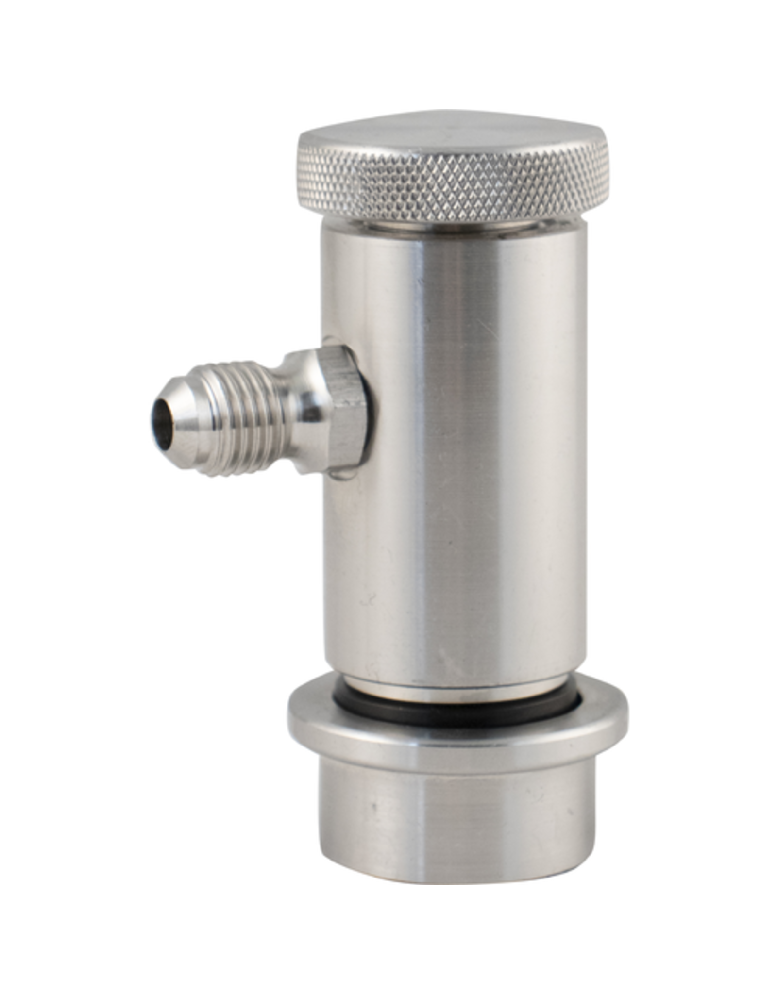 Torpedo Ball Lock Disconnect (S/S) w/ Flow Control - Bev Out - flared