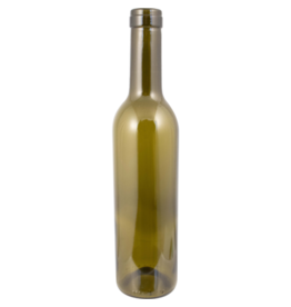 Semi Bordeaux 10" Antique Green punt 375 ml Wine Bottle Case 24 ct