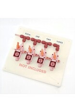 KegLand Gas Board for Duotight In-Line Regulators - 4 Output