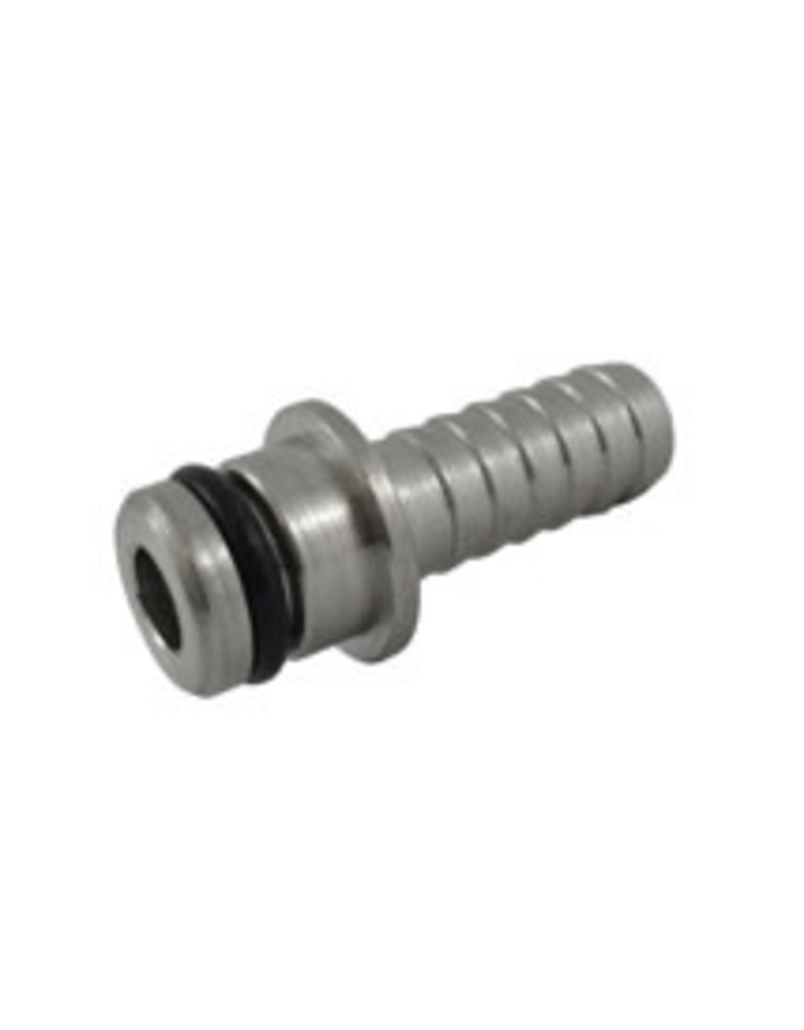 STRAIGHT INLET FITTING-FOR WB GUNS, 1/4"B (S/S)