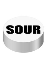 ID CAP-ROUND, WHITE/BLACK (SOUR)