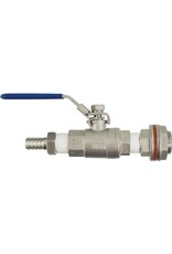 Fermentap S/S Weldless Spigot ball valve Fermentap