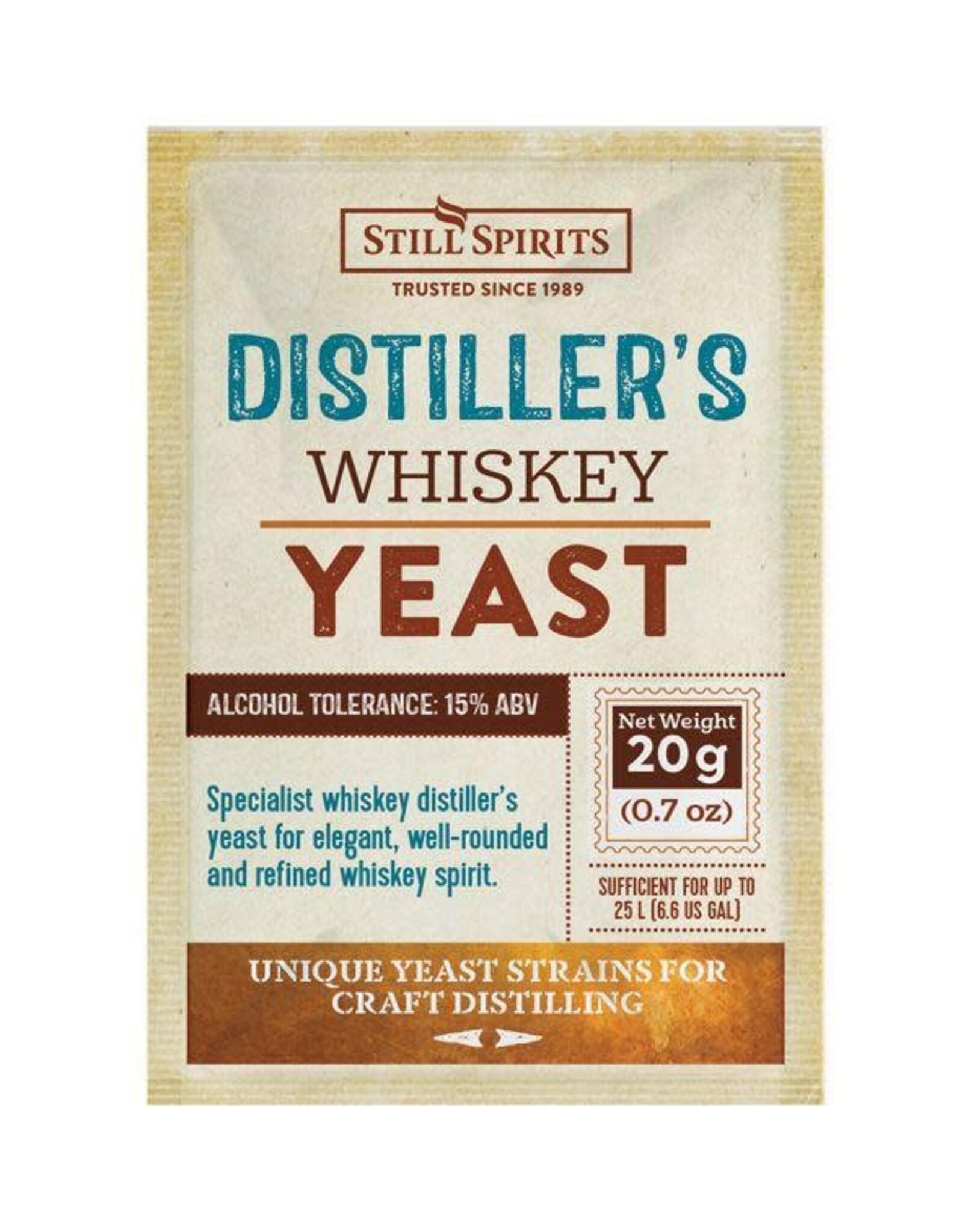 Still Spirits Still Spirits Distillers Yeast Whiskey 20g