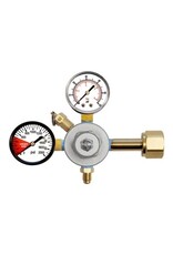 CO2 REGULATOR, 1/4"MFL-W/CHK 60:2000
